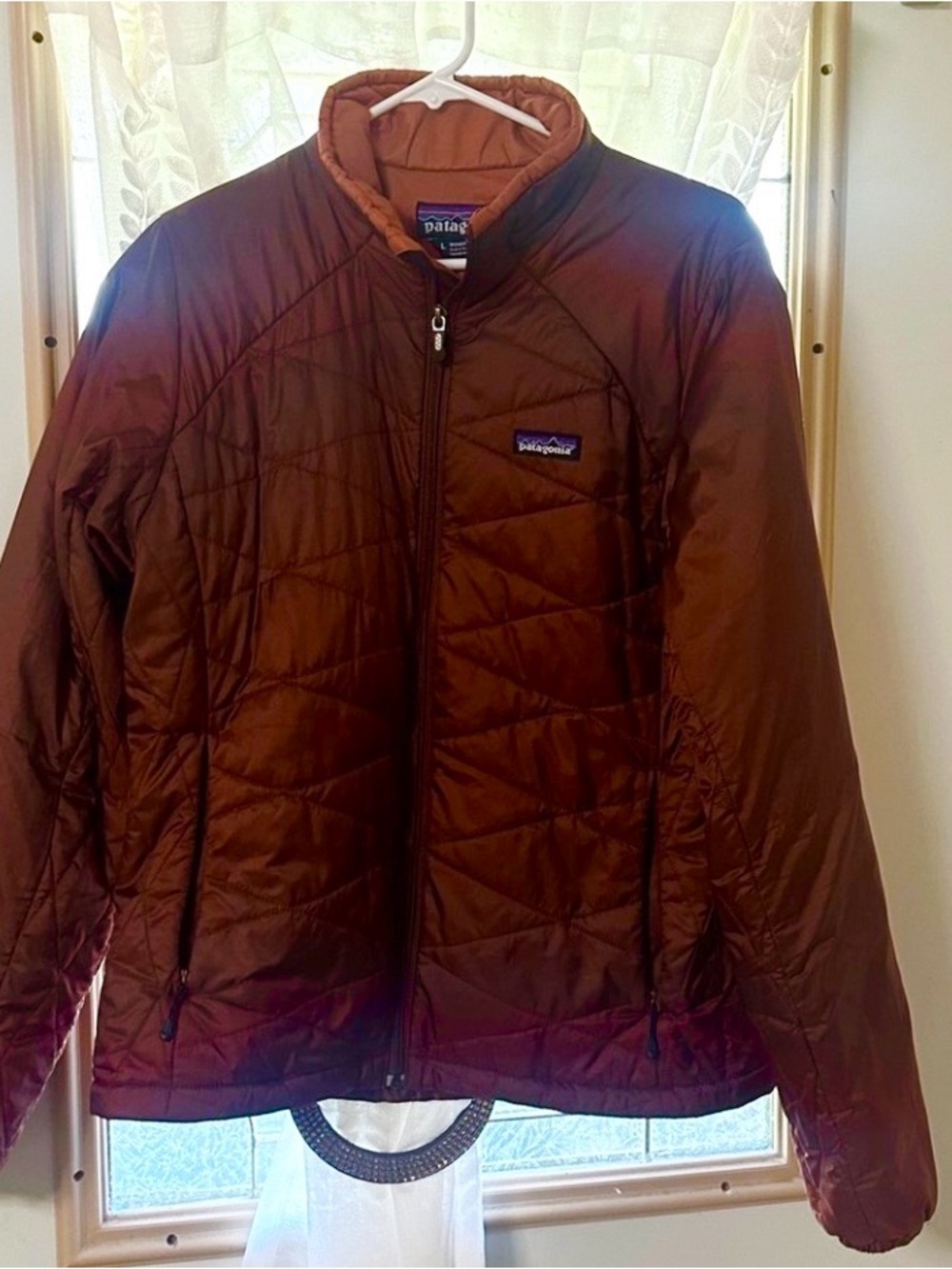 Patagonia Women's Rust color puffer